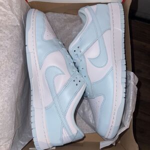 Nike Dunk Low Shoes Glacier Blue White DV0833-104 Men's Size 11